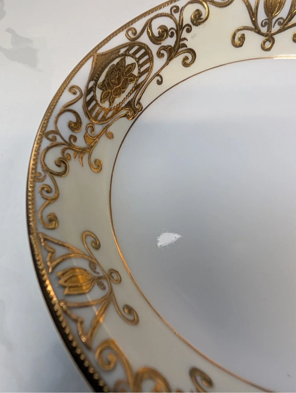 Noritake Christmas Ball No. 175 Fruit Bowls Set of 5 Hand Painted Japan